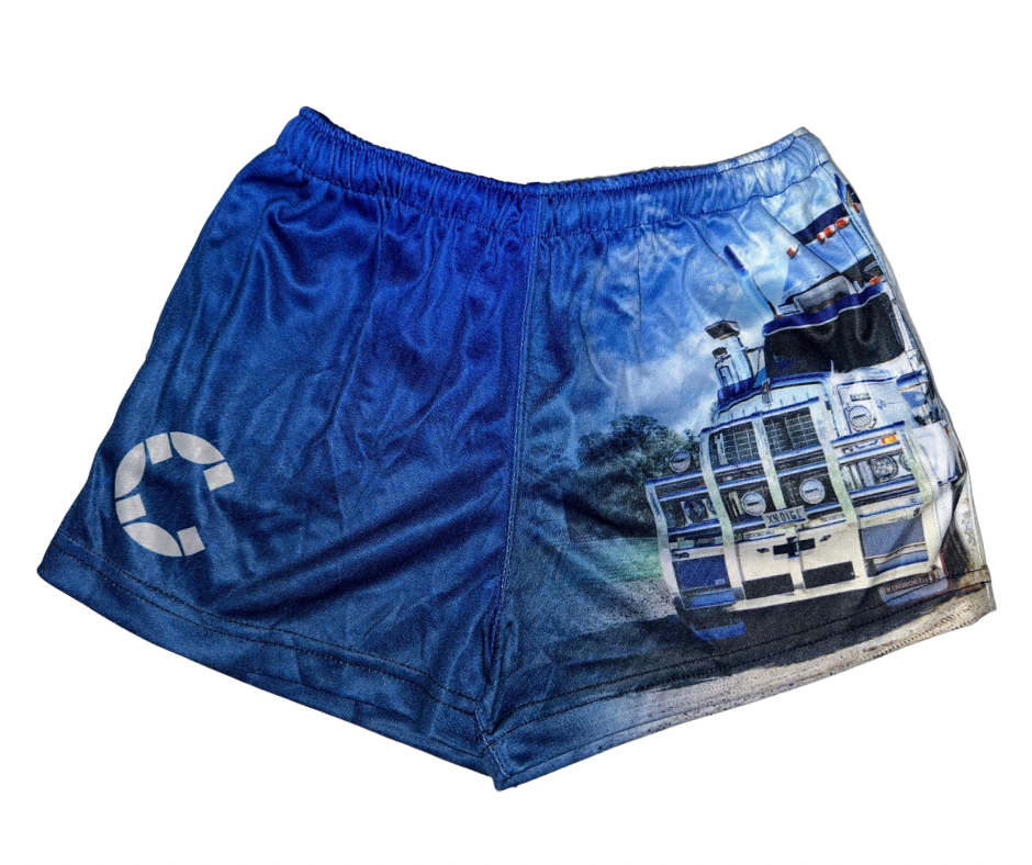 Truckin' Good Footy Shorts - Adults