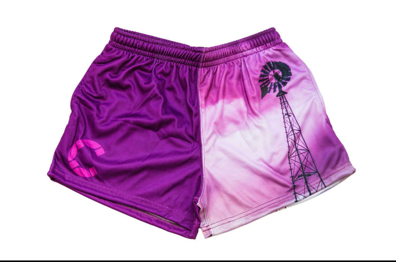 Windmill Pocket Footy Shorts - Kids