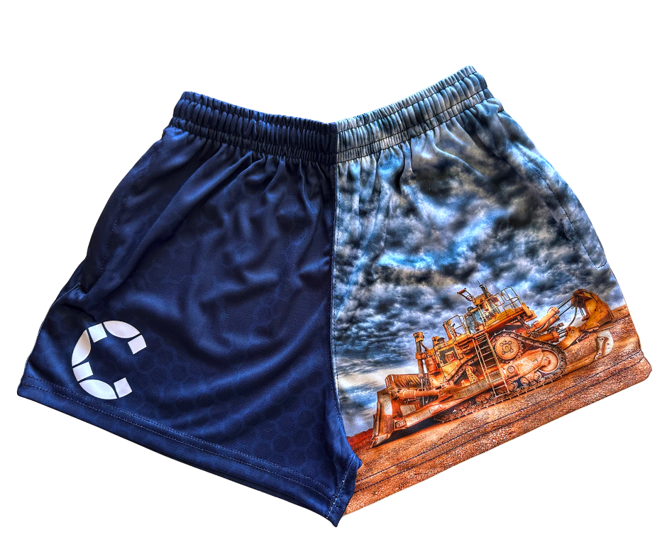 CATchin' Chaos Pocket Footy Shorts - Adults