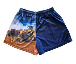 CATchin' Chaos Pocket Footy Shorts - Kids