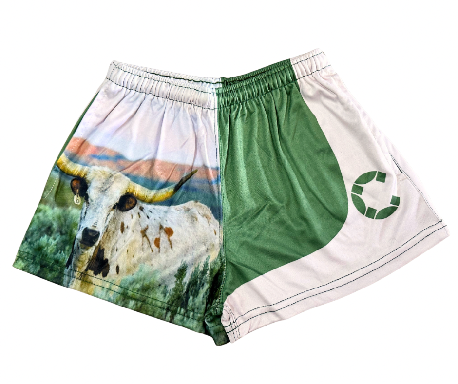 Longhorn Pocket Footy Shorts - Kids