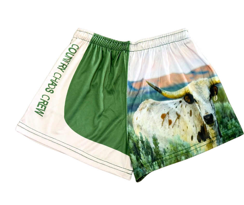 Longhorn Pocket Footy Shorts - Kids