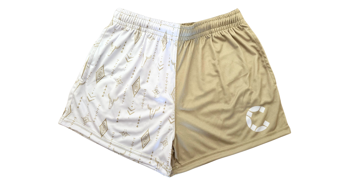 Outback Charm Pocket Footy Shorts - Kids